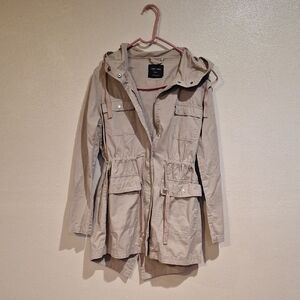 Love Tree Beige Utility Jacket